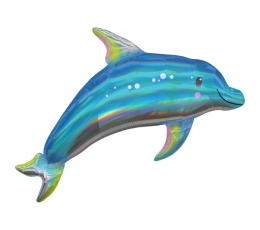 Fooliumist õhupall "Delfiin" (73x68 cm)