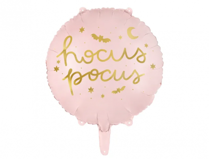 Fooliumist õhupall „Hocus Pocus“, roosa (45 cm)