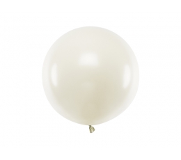  Fooliumist õhupall, kreemjas (60 cm)