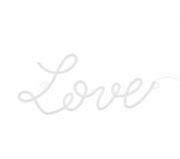 Neoon LED silt „Love“, valge (61x27,4 cm)