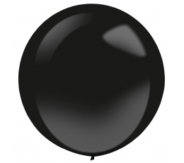 Õhupall, must ümmargune (61 cm)