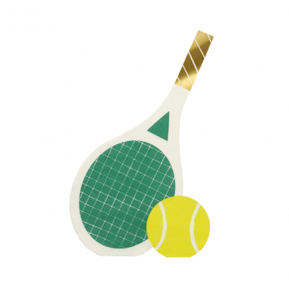  Salvrätikud "Tennis" (16 tk.)