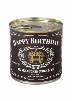 Üllatuskook purgis "Happy Birthday Whisky", küünlaga (8,5 cm/150 g)